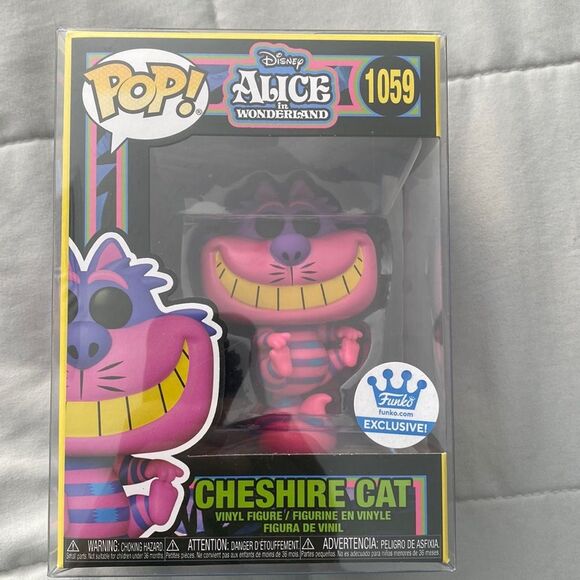 Funko Other - Funko Pop! Alice in Wonderland Cheshire Cat #1059 Funko Exclusive Blacklight
